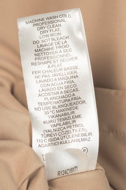 Tibi Clyde Tan Padding Shirt Jacket