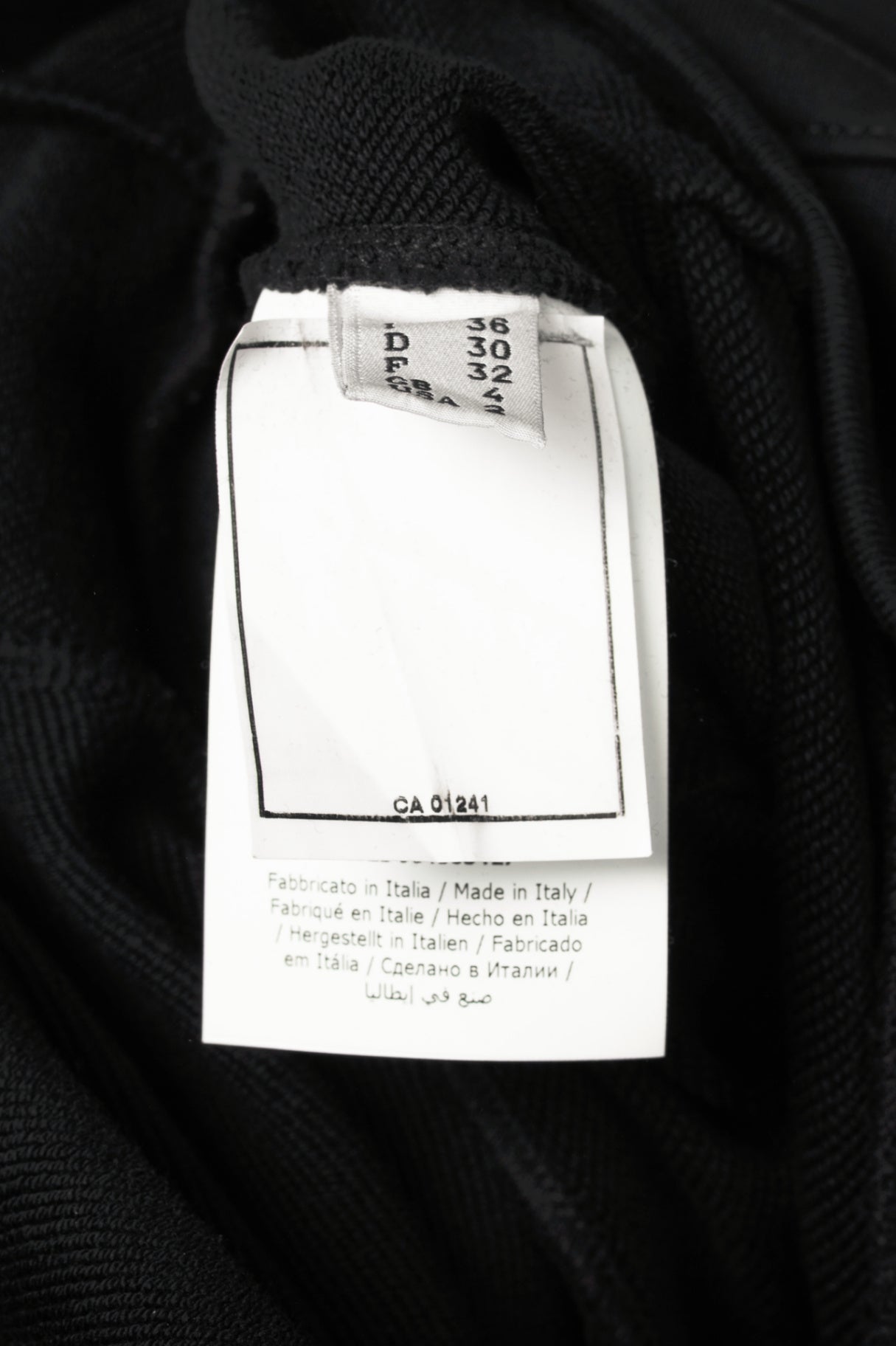 Moschino Black Cotton French Terry Logo Hoodie Dress