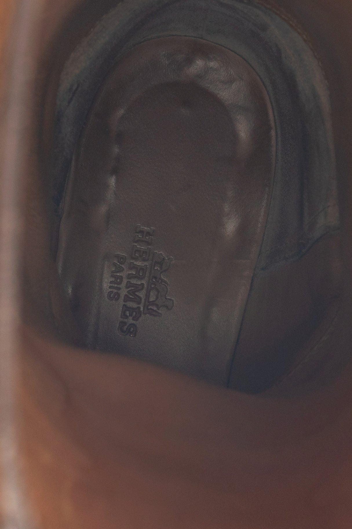 Hermes Jumping Brown Box Calfskin Riding Boots