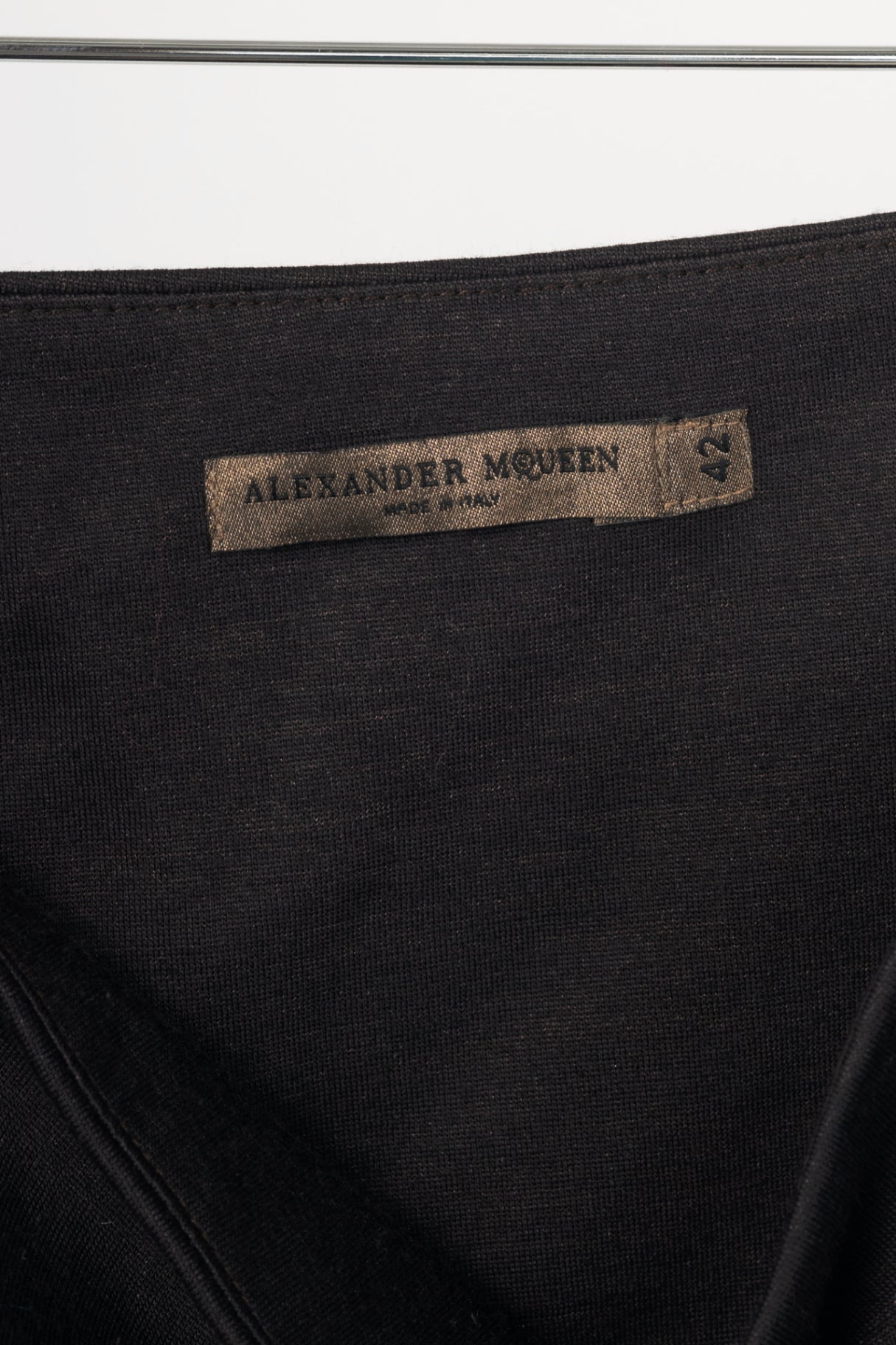 Alexander McQueen Black Silk & Wool-Blend Jersey Bubble Mini Skirt