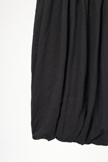 Alexander McQueen Black Silk & Wool-Blend Jersey Bubble Mini Skirt