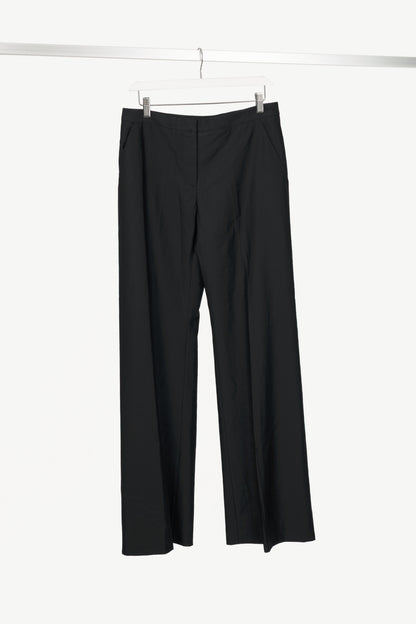Alexander McQueen R11 Black Wool Bootcut Trousers