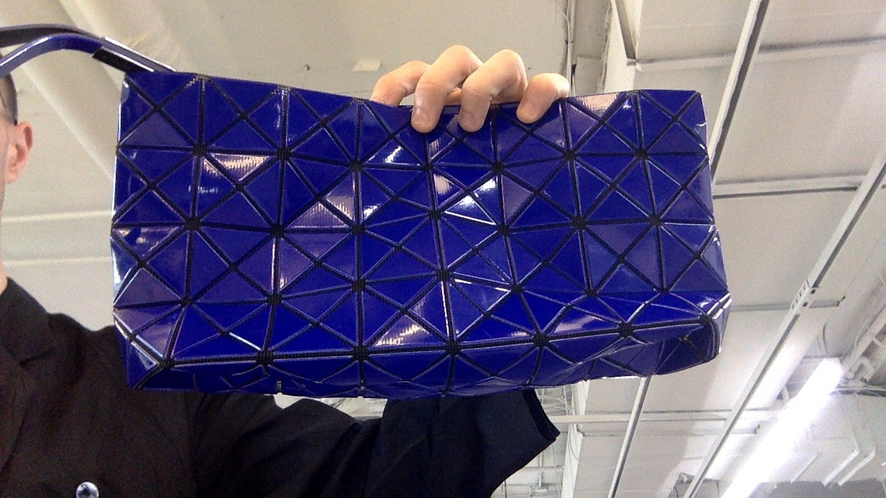 Bao Bao Issey Miyake Purple Clutch