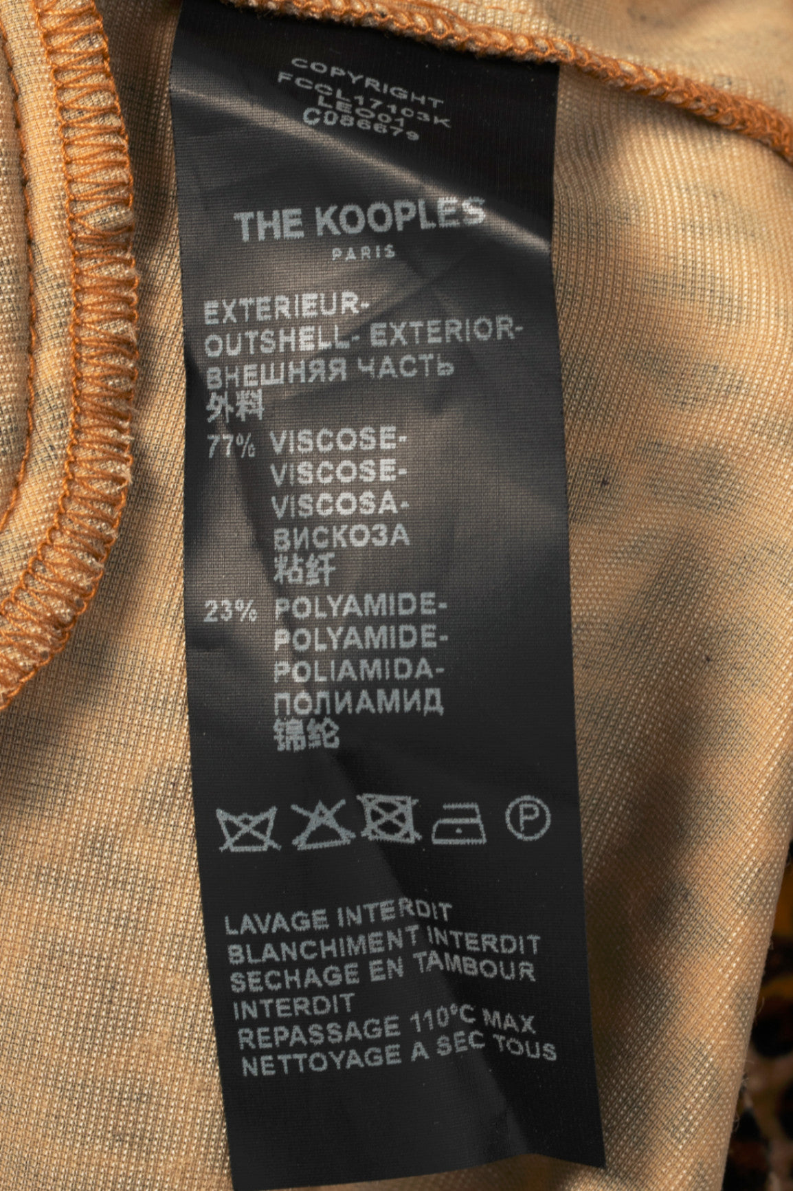 The Kooples Leopard Velvet Oversized Shirt Jacket