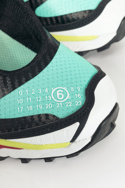 MM6 x Salomon XT-Mary J Ginger & Green Logo Sneakers