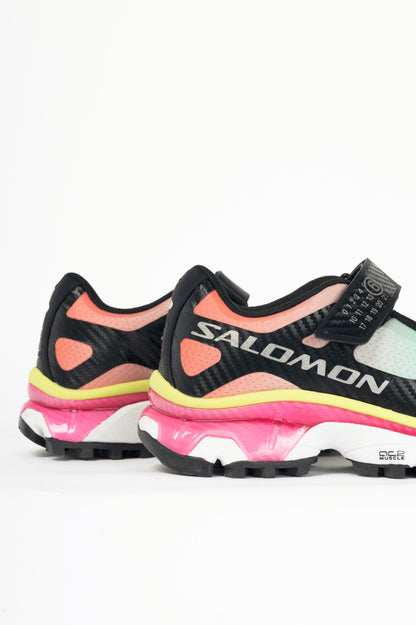 MM6 x Salomon XT-Mary J Ginger & Green Logo Sneakers