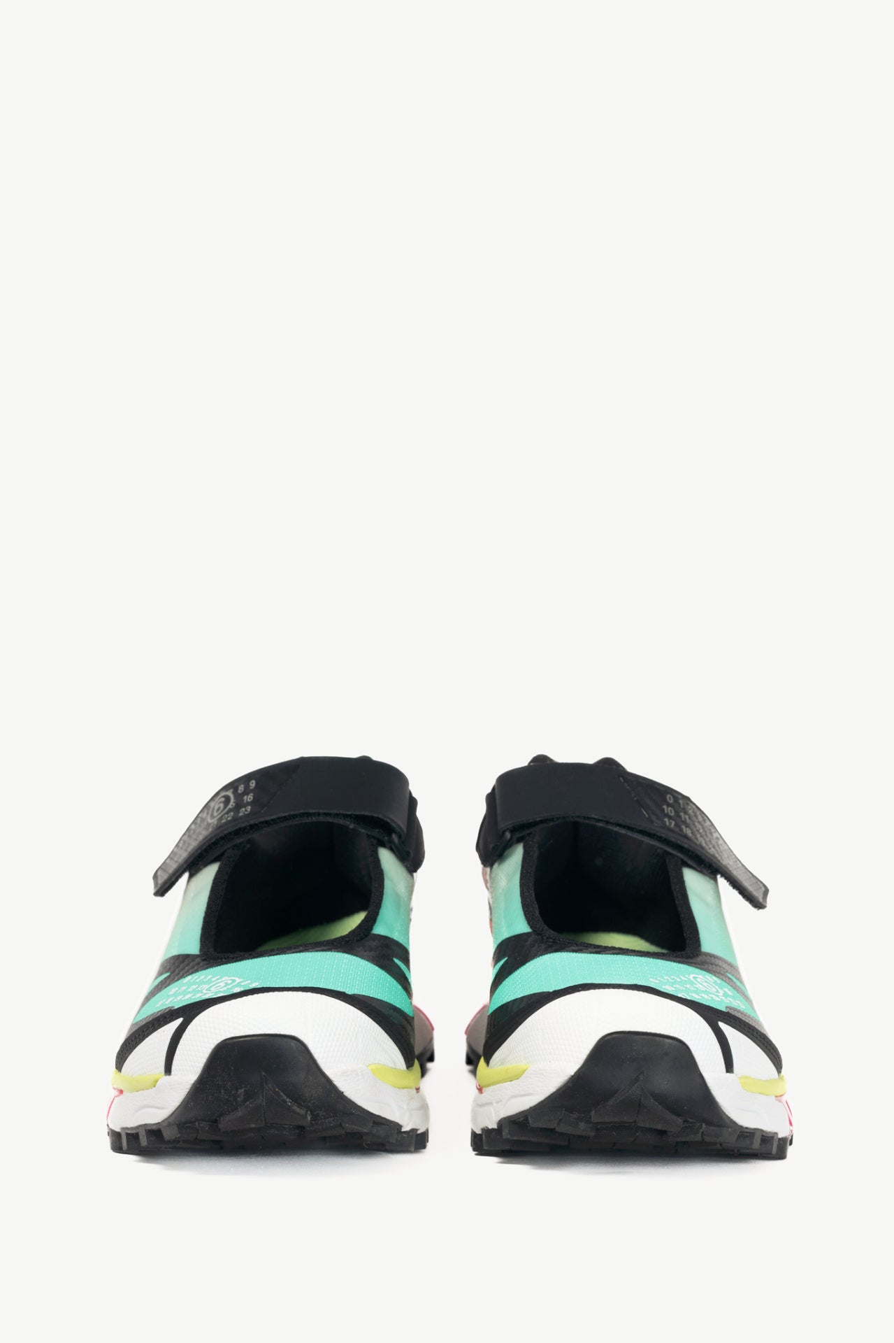 MM6 x Salomon XT-Mary J Ginger & Green Logo Sneakers