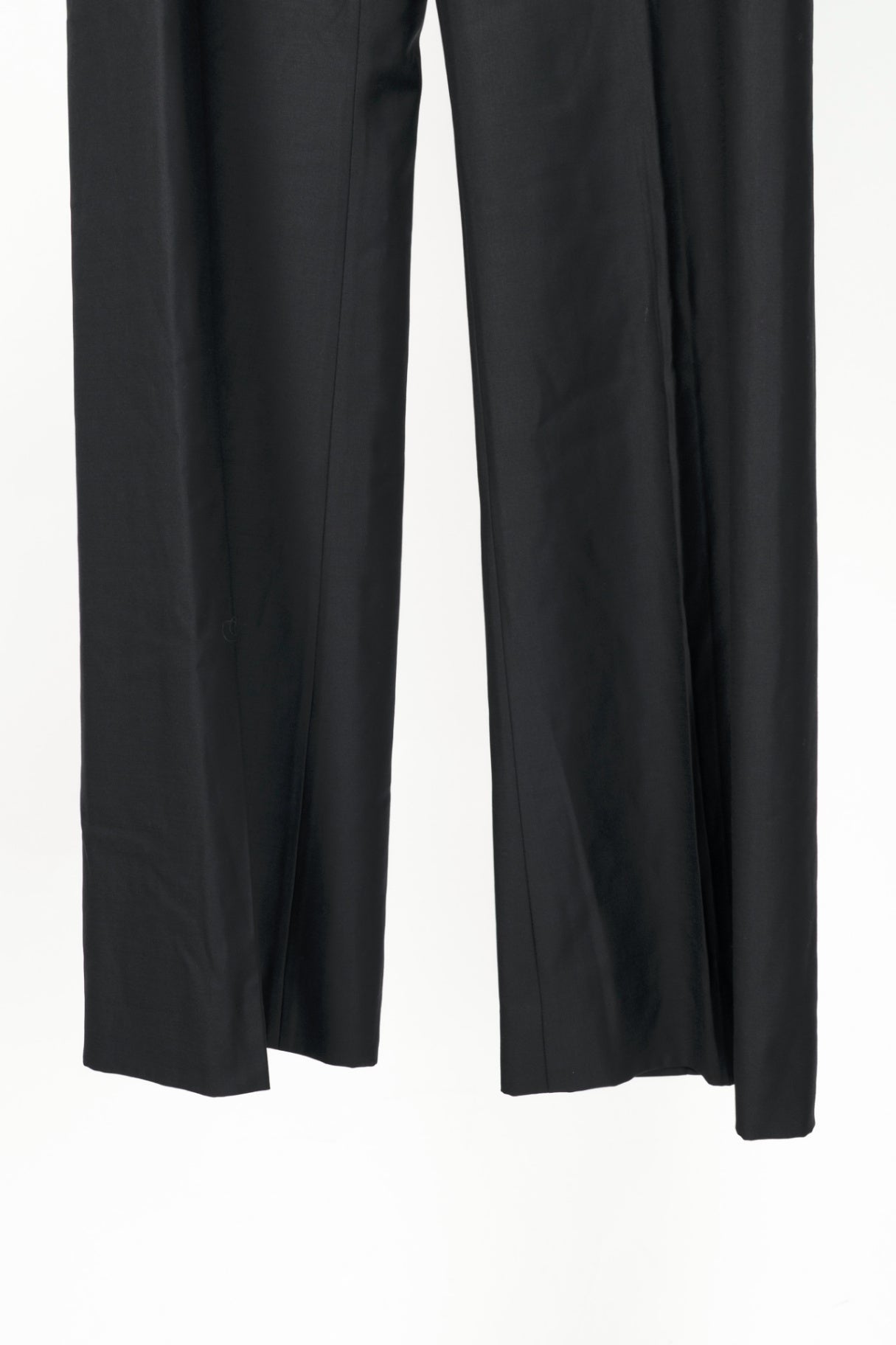 Alexander McQueen R11 Black Wool Bootcut Trousers