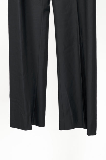 Alexander McQueen R11 Black Wool Bootcut Trousers