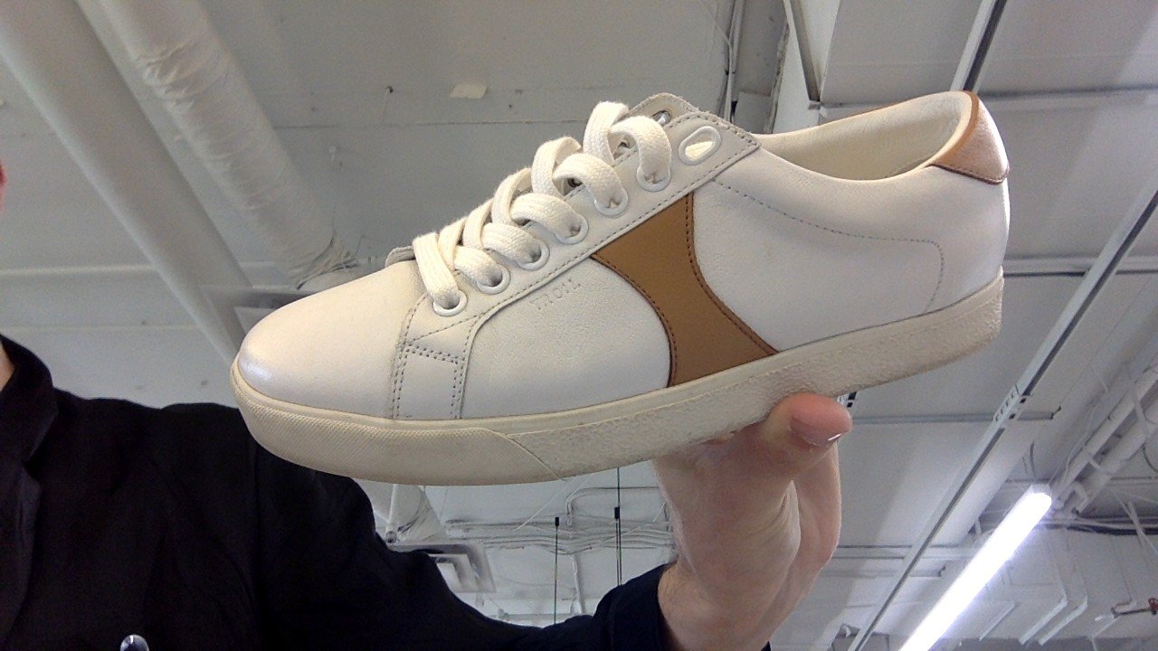 Celine White Brown Low Top Sneaker