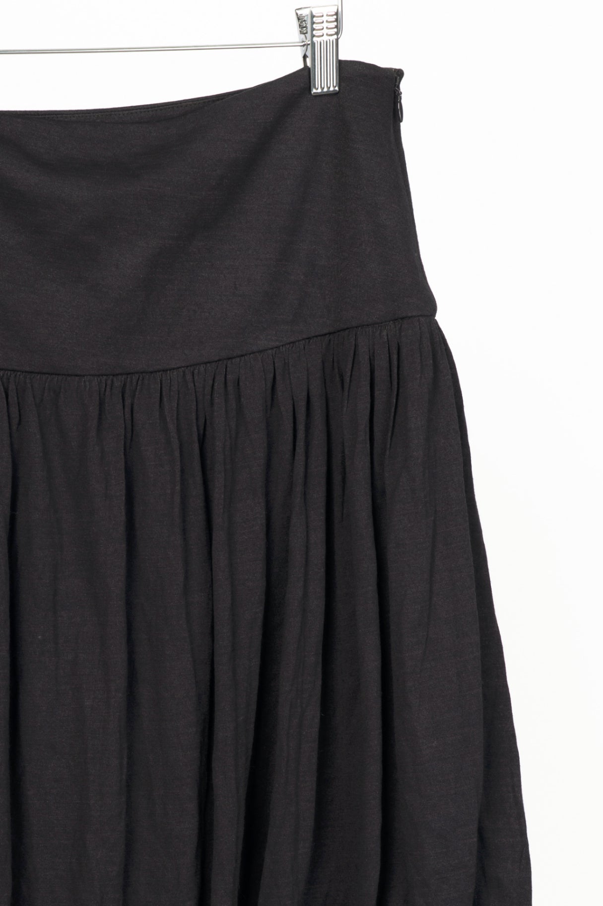 Alexander McQueen Black Silk & Wool-Blend Jersey Bubble Mini Skirt