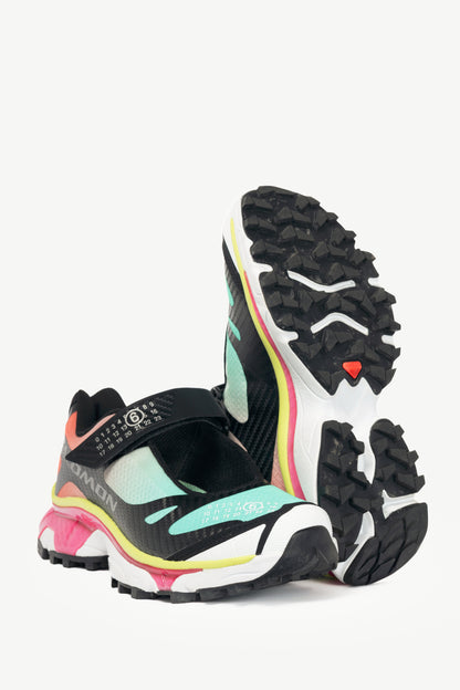 MM6 x Salomon XT-Mary J Ginger & Green Logo Sneakers