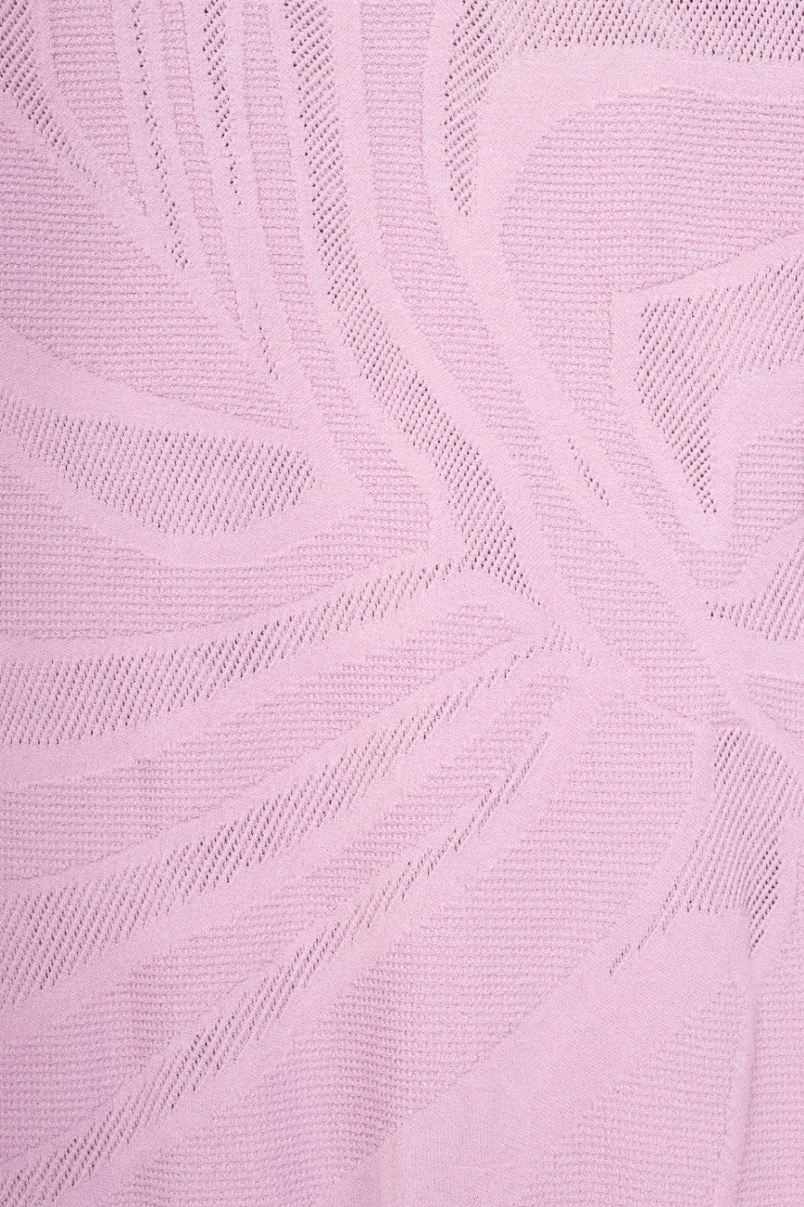 Versace Lilac Wavy-Textured Knit Bodycon Dress