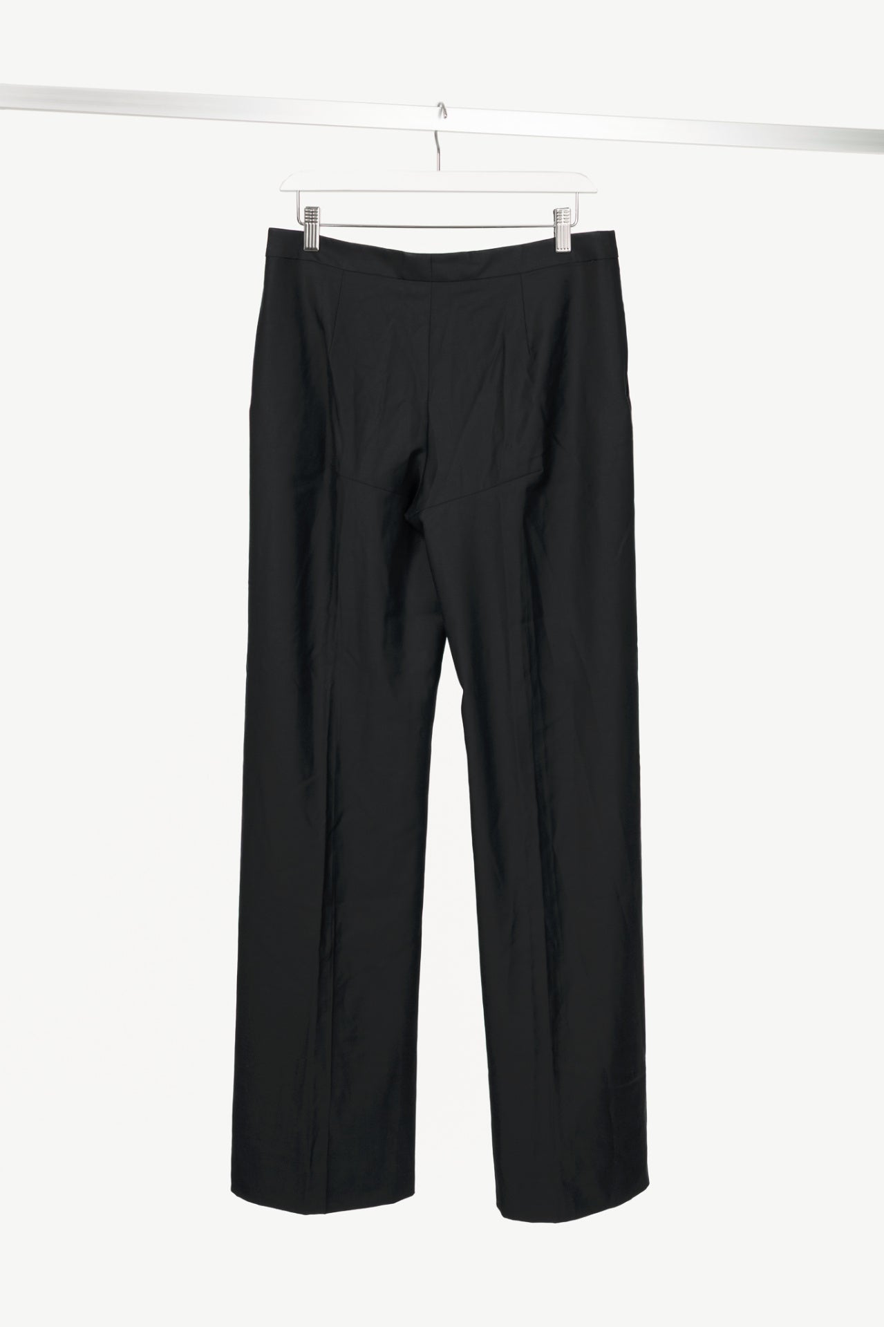Alexander McQueen R11 Black Wool Bootcut Trousers