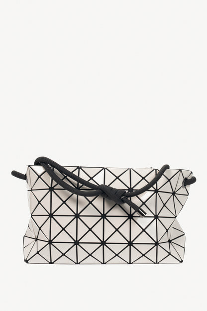 Bao Bao Issey Miyake Loop Light-Grey Geometric PVC Crossbody