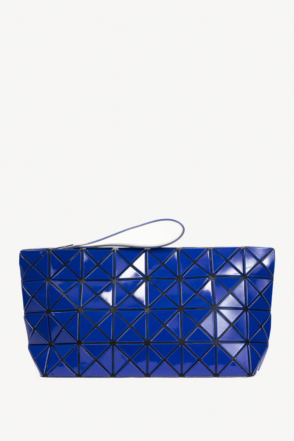 Bao Bao Issey Miyake Prism Mini Blue Geometric PVC Clutch