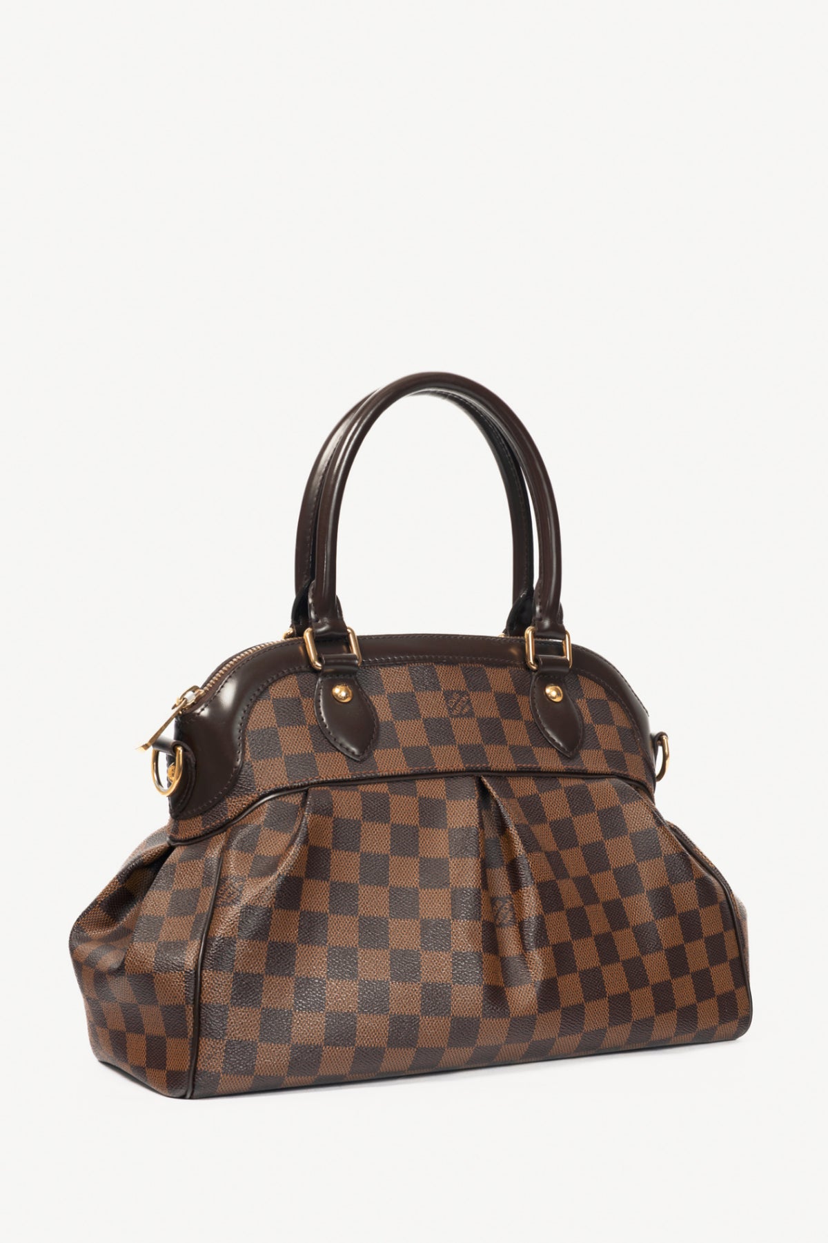 Louis Vuitton Trevi PM Damier Ebene Canvas Handbag