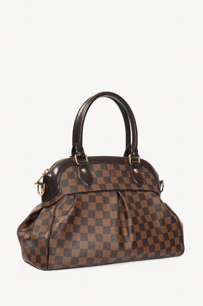 Louis Vuitton Trevi PM Damier Ebene Canvas Handbag