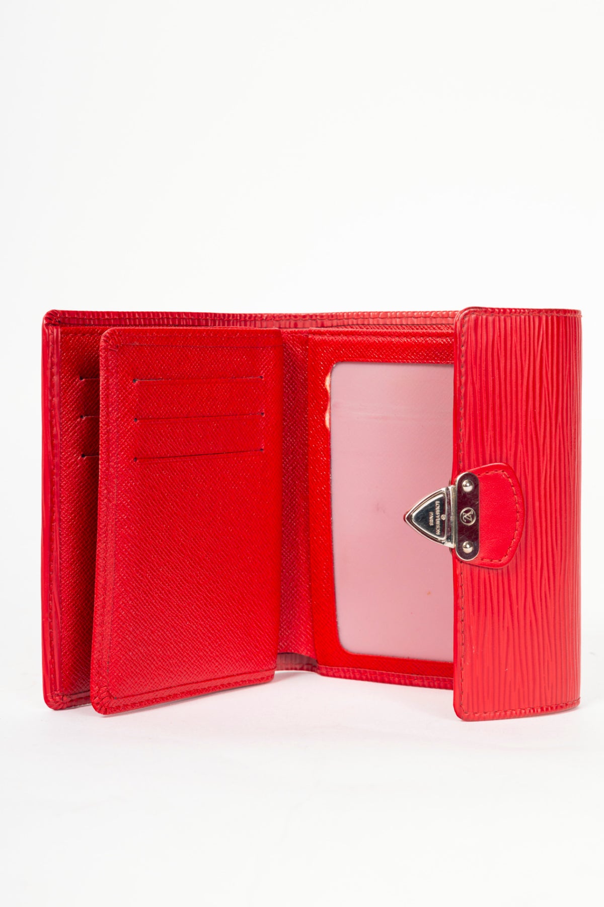 Louis Vuitton Koala Rouge Epi Leather Compact Wallet