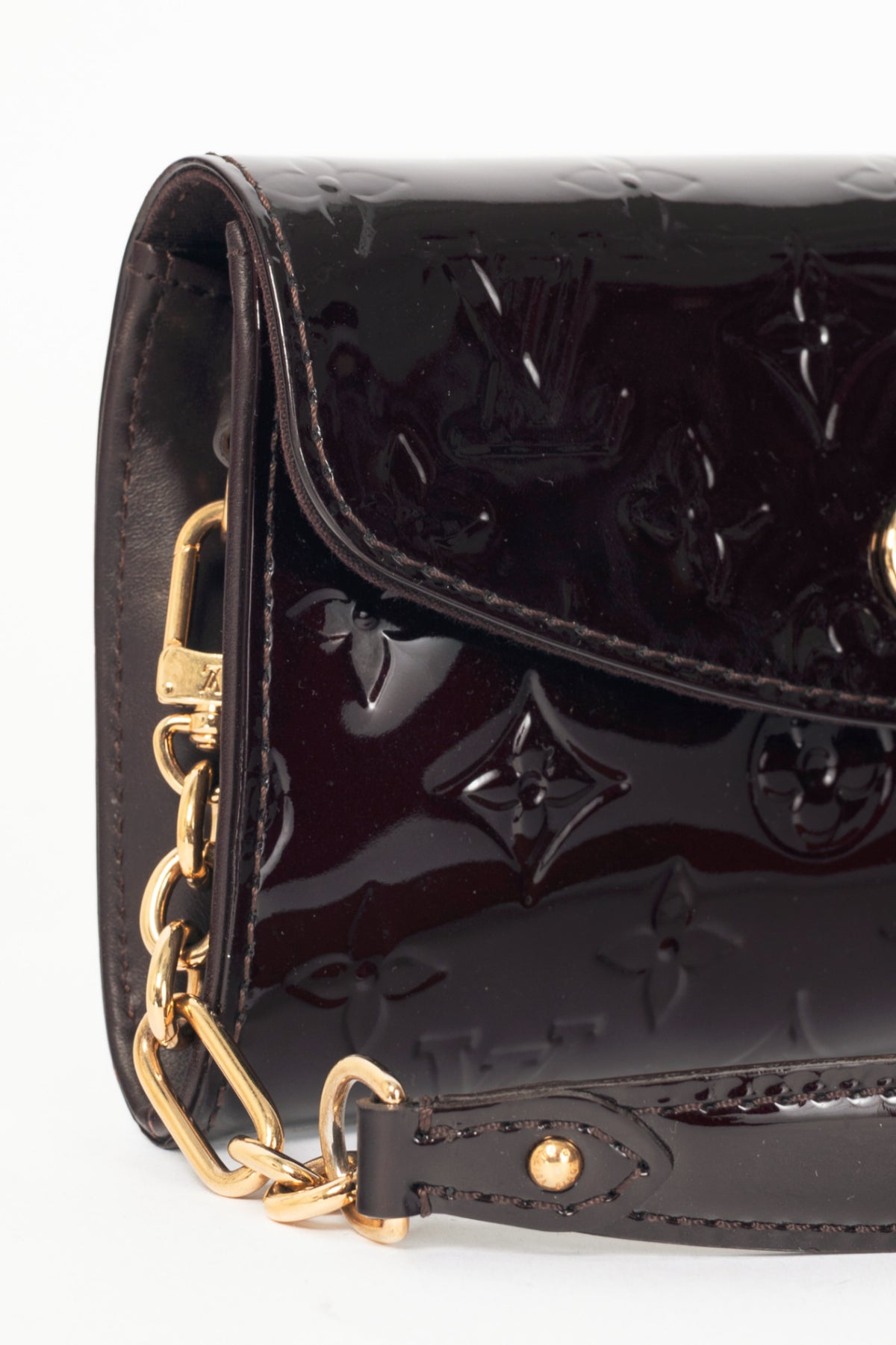 Louis Vuitton Sunset Boulevard Amarante Monogram Vernis Handbag