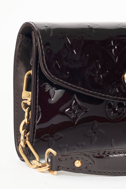 Louis Vuitton Sunset Boulevard Amarante Monogram Vernis Handbag