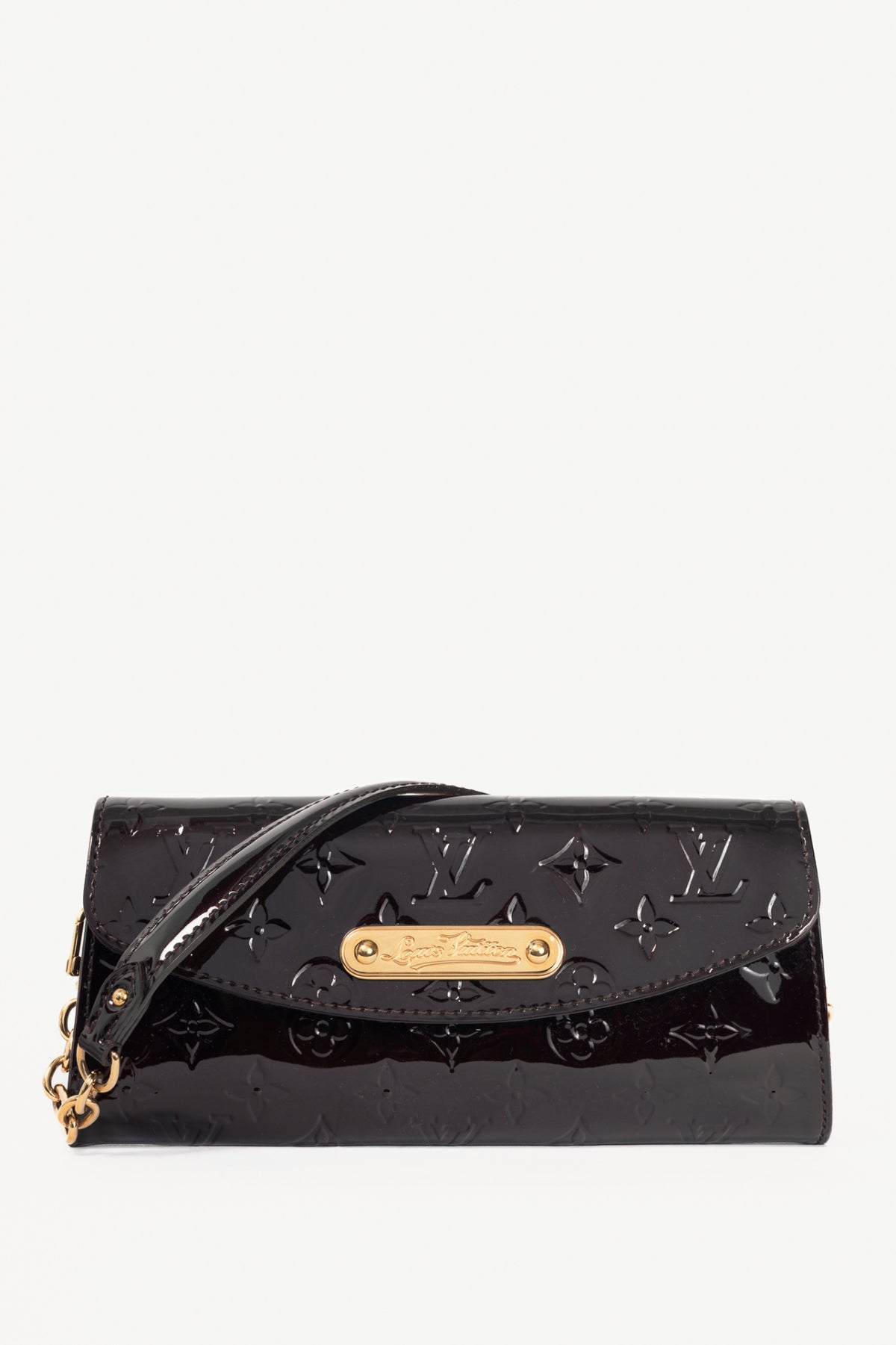 Louis Vuitton Sunset Boulevard Amarante Monogram Vernis Handbag