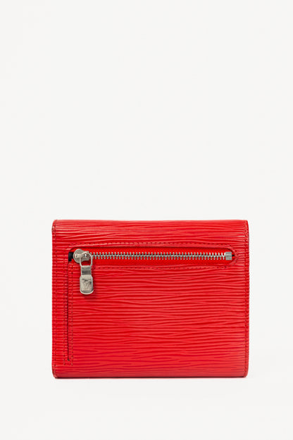 Louis Vuitton Koala Rouge Epi Leather Compact Wallet