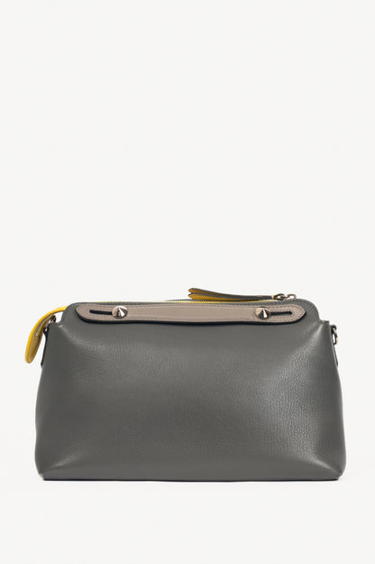 Fendi By the Way Small Anthracite Leather Crossbody