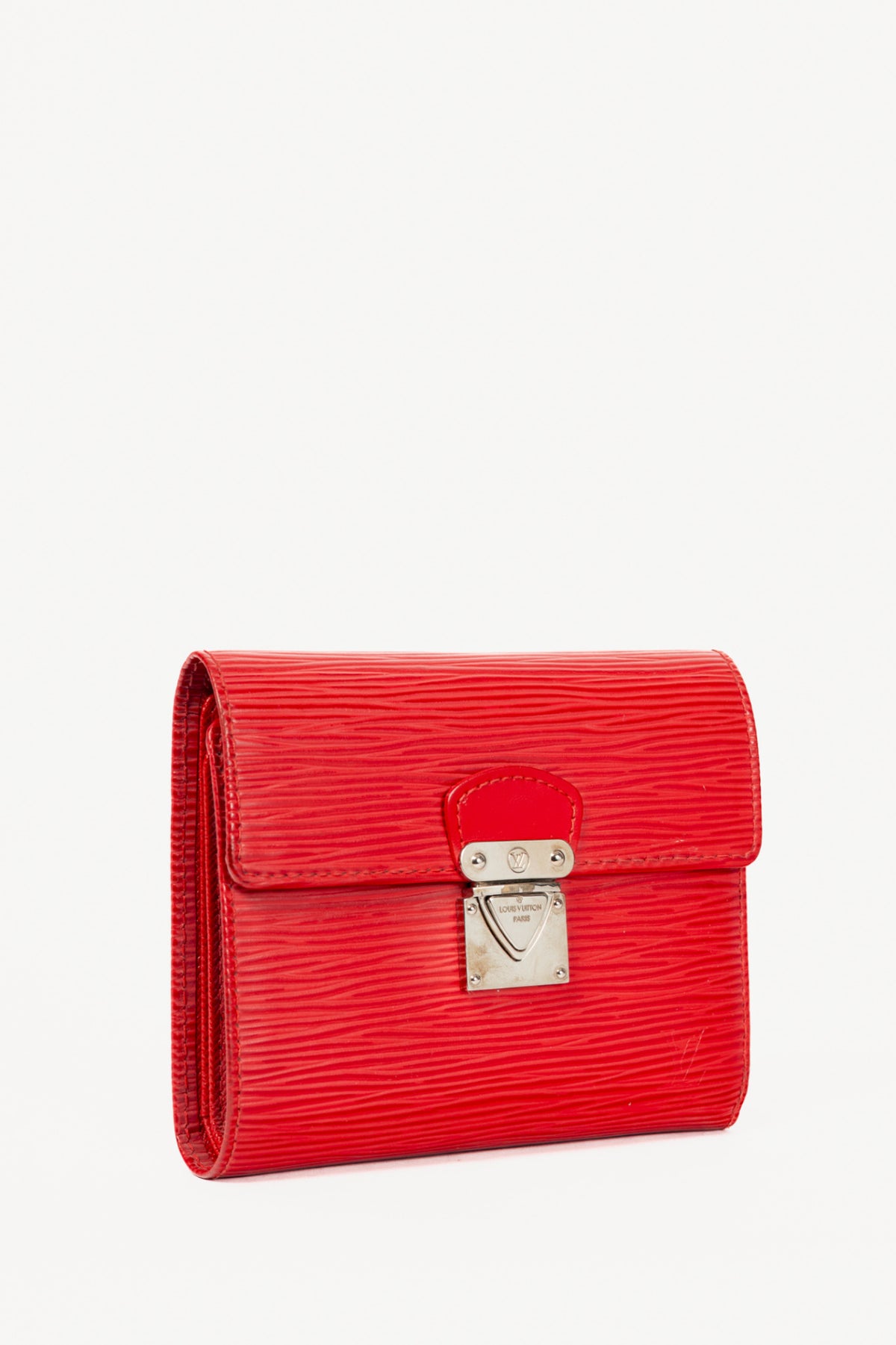 Louis Vuitton Koala Rouge Epi Leather Compact Wallet