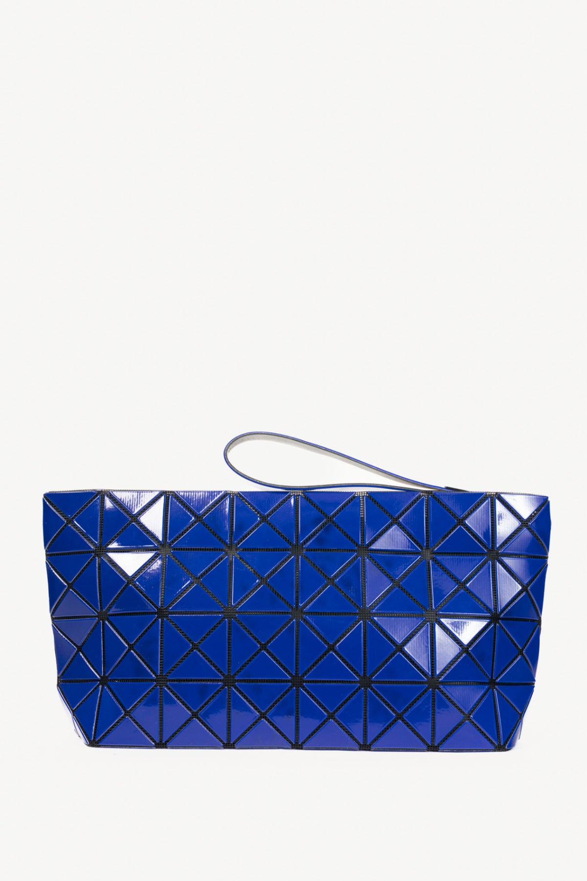 Bao Bao Issey Miyake Prism Mini Blue Geometric PVC Clutch