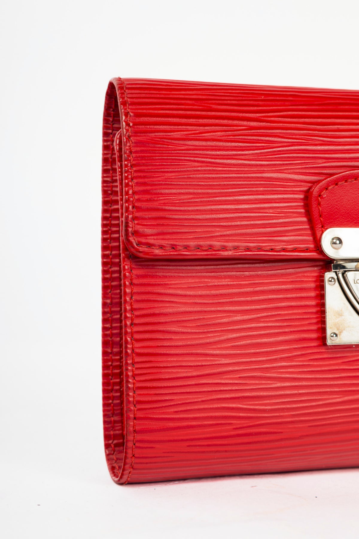 Louis Vuitton Koala Rouge Epi Leather Compact Wallet