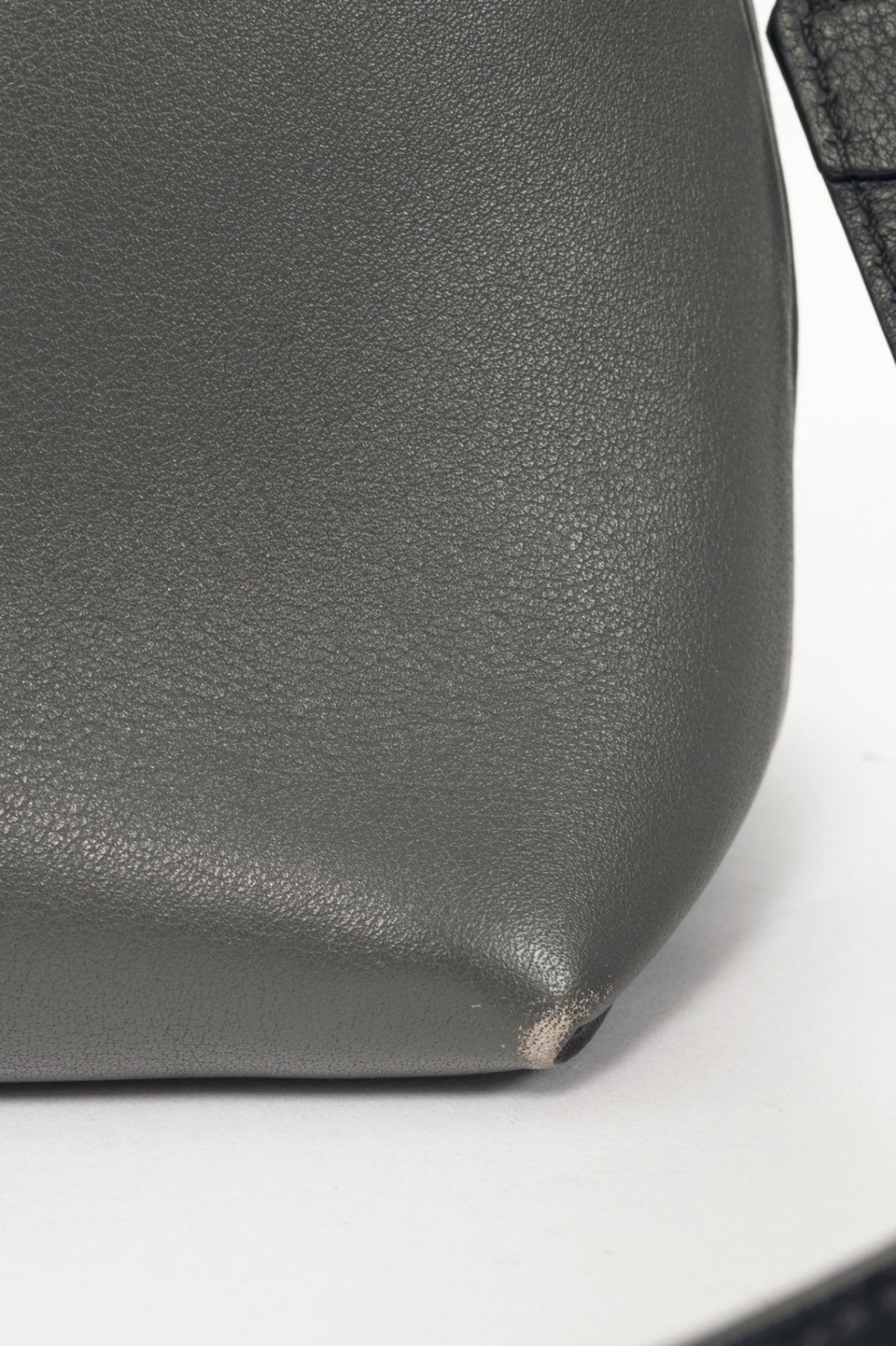 Fendi By the Way Small Anthracite Leather Crossbody