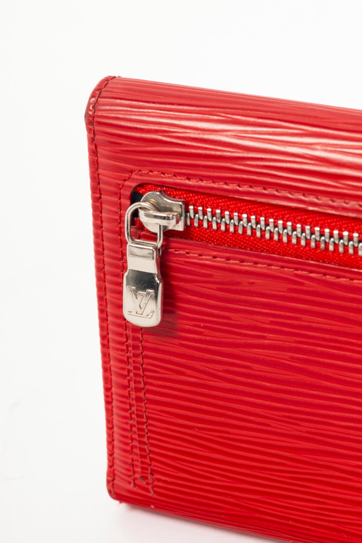 Louis Vuitton Koala Rouge Epi Leather Compact Wallet