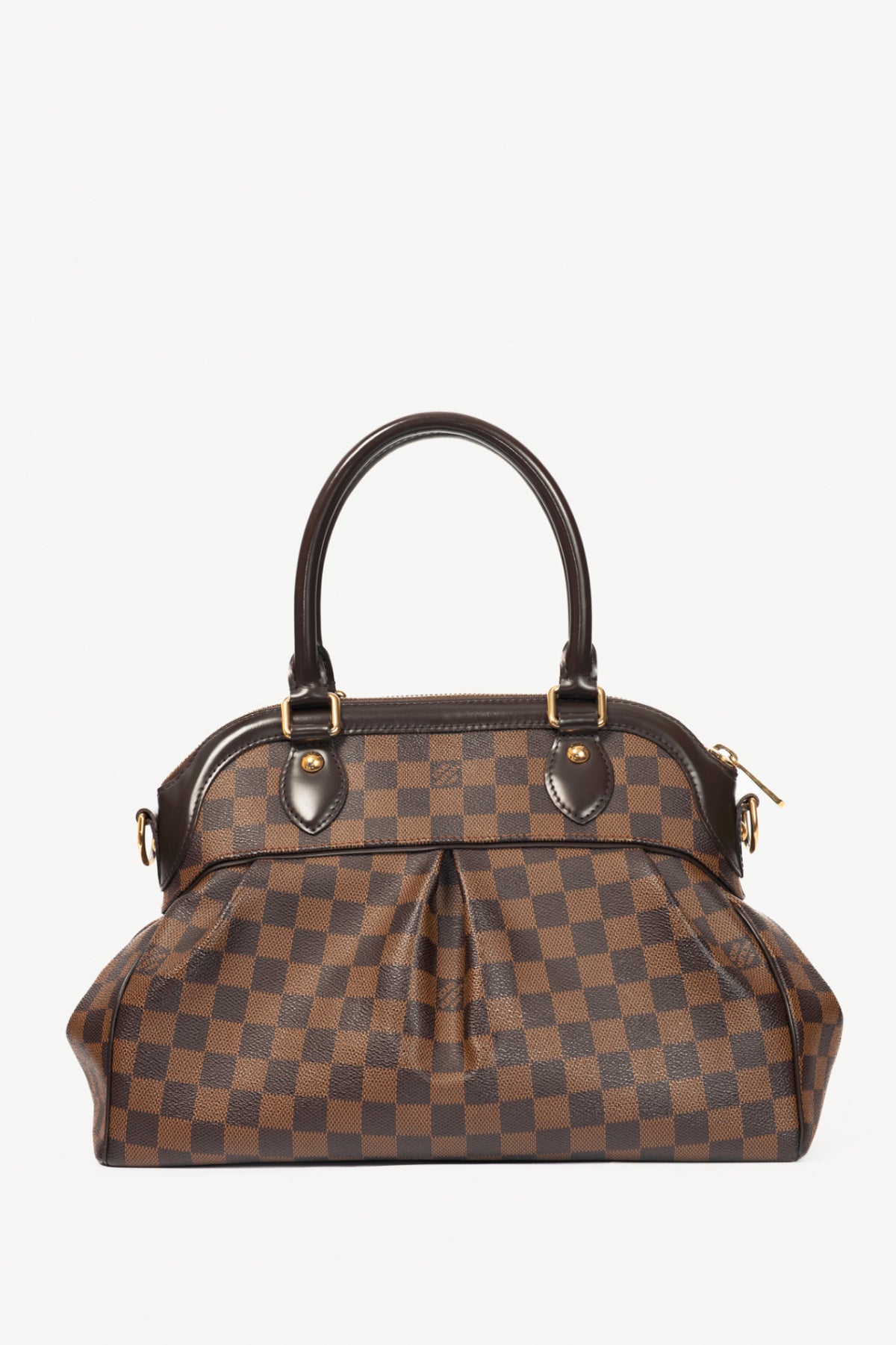 Louis Vuitton Trevi PM Damier Ebene Canvas Handbag
