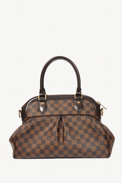 Louis Vuitton Trevi PM Damier Ebene Canvas Handbag