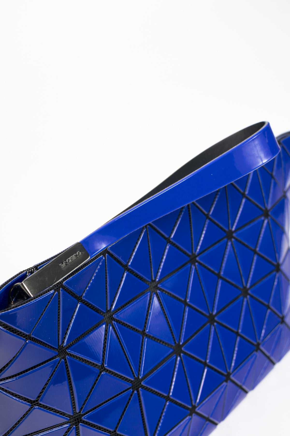 Bao Bao Issey Miyake Prism Mini Blue Geometric PVC Clutch