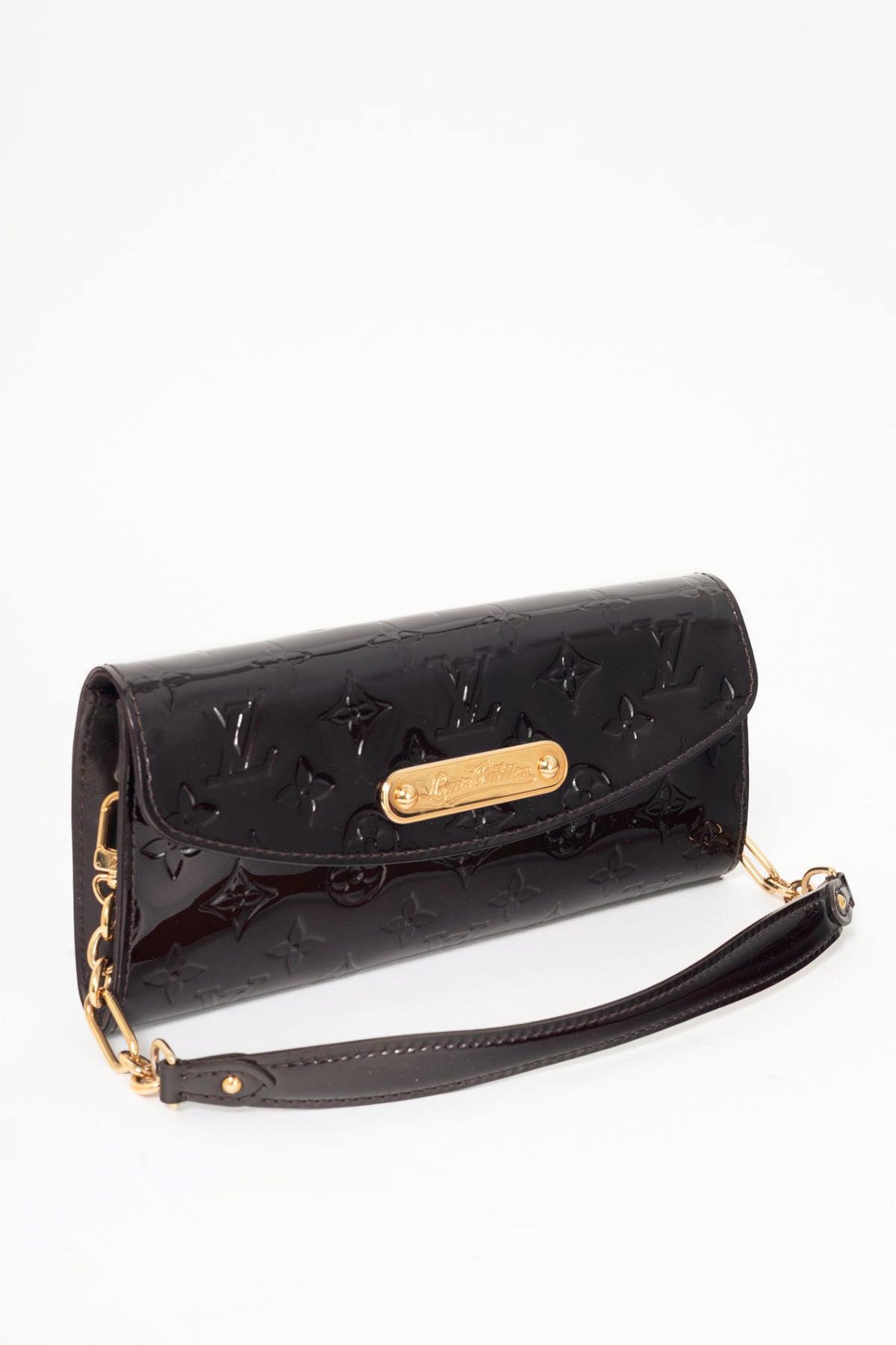 Louis Vuitton Sunset Boulevard Amarante Monogram Vernis Handbag