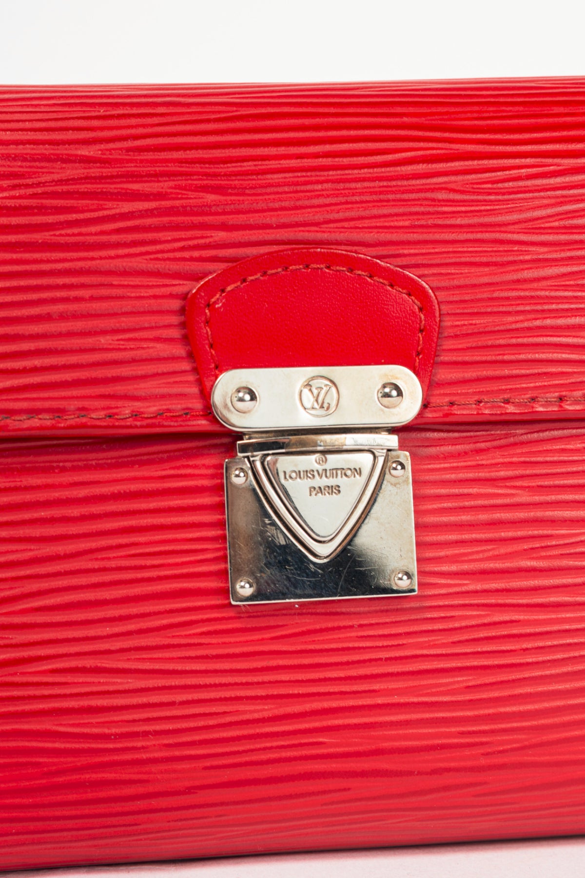 Louis Vuitton Koala Rouge Epi Leather Compact Wallet