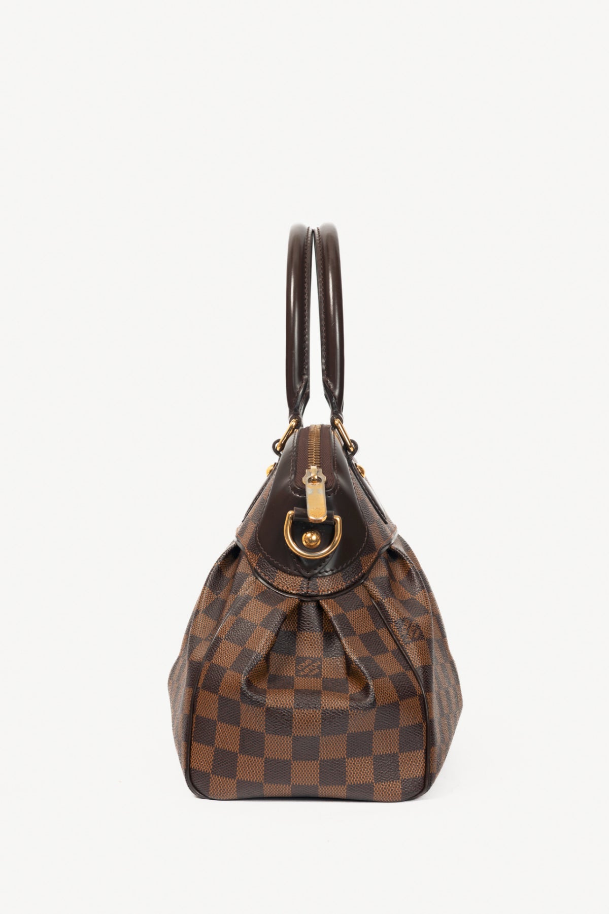 Louis Vuitton Trevi PM Damier Ebene Canvas Handbag