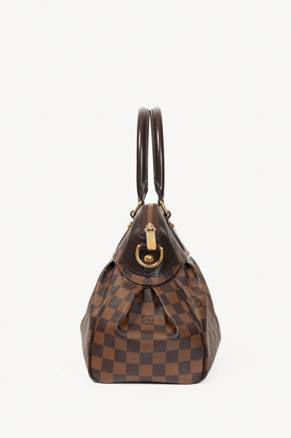Louis Vuitton Trevi PM Damier Ebene Canvas Handbag