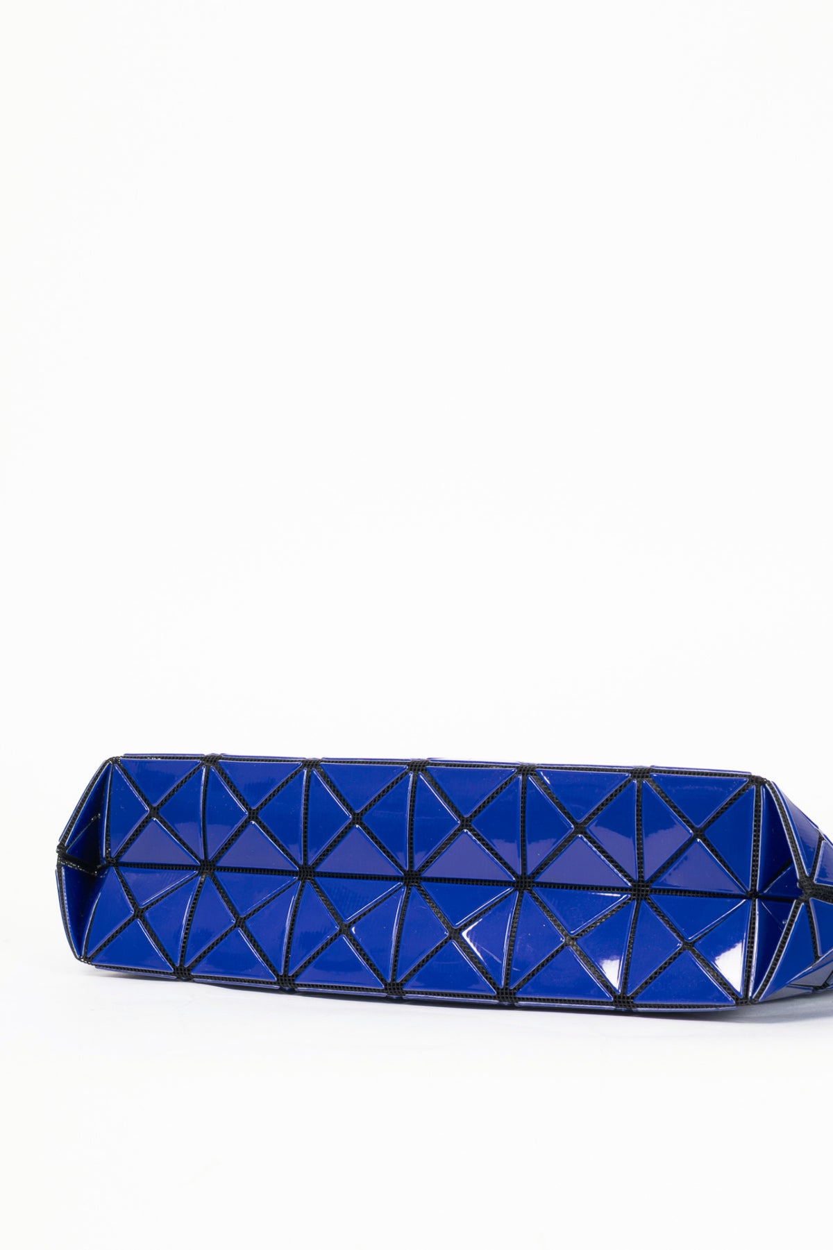 Bao Bao Issey Miyake Prism Mini Blue Geometric PVC Clutch