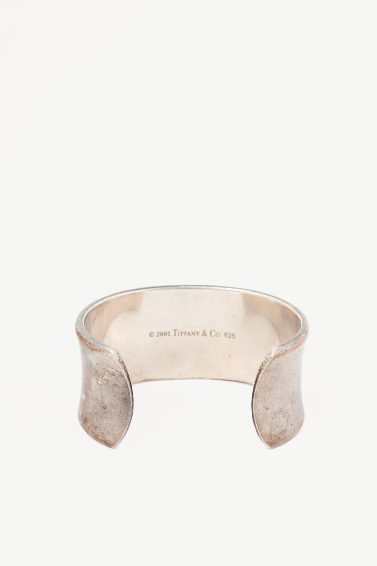 Tiffany & Co. 1837 Sterling Silver Wide Cuff Bangle
