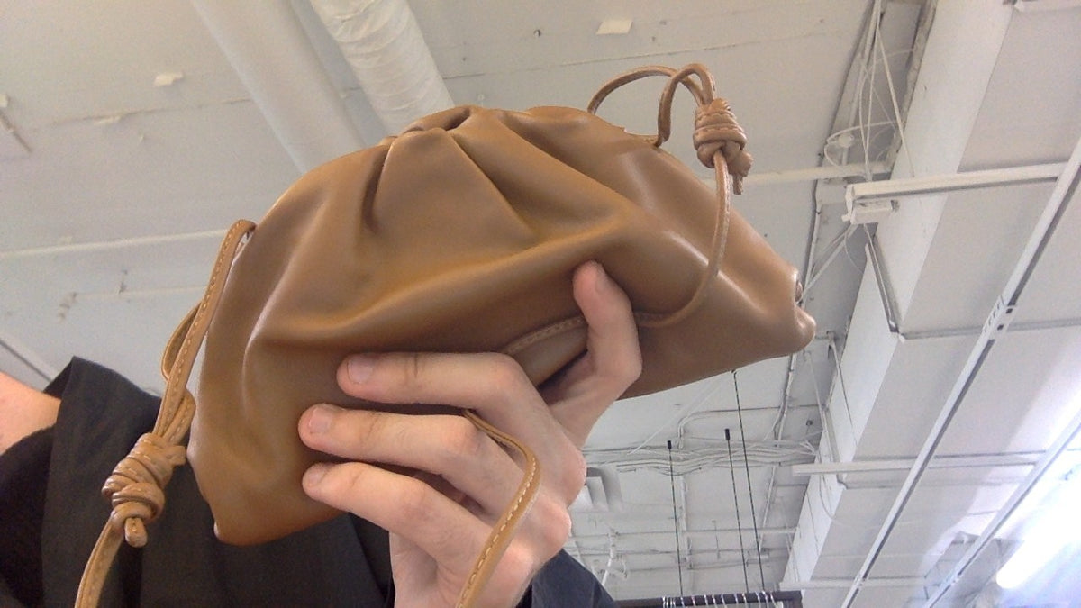 Bottega Veneta Mini Pouch Caramel