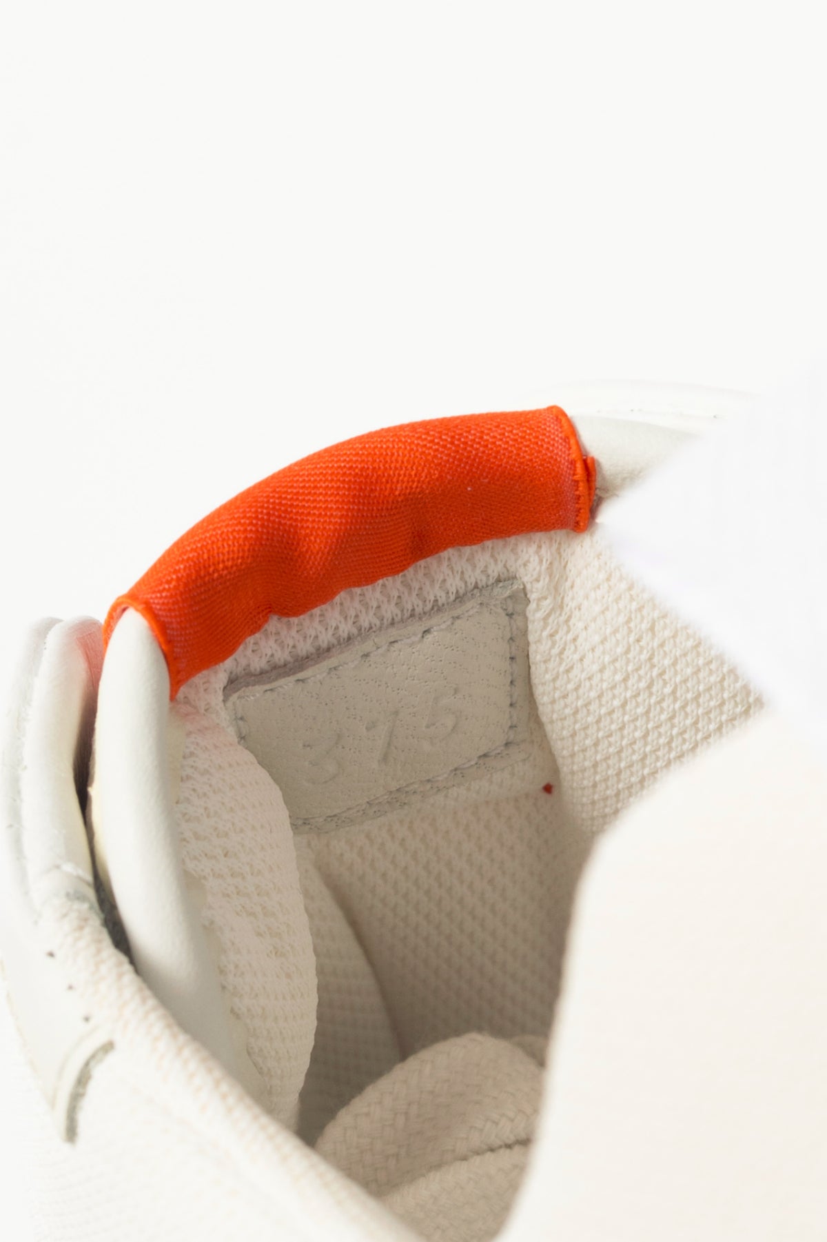 Hermes Giga Blanc Mesh Pique & Calfskin Lace-Up Sneakers