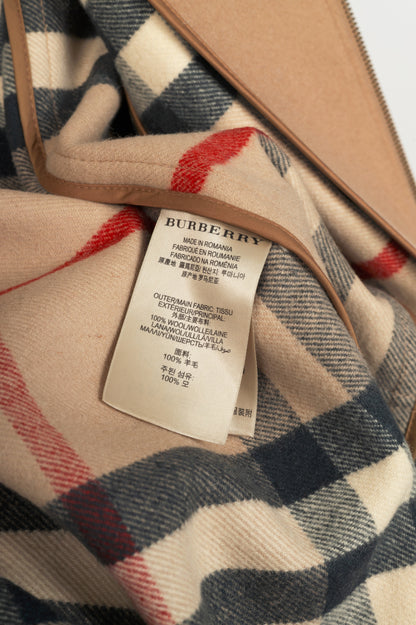 Burberry Brit Finsdale New Camel Wool Toggle Duffle Coat