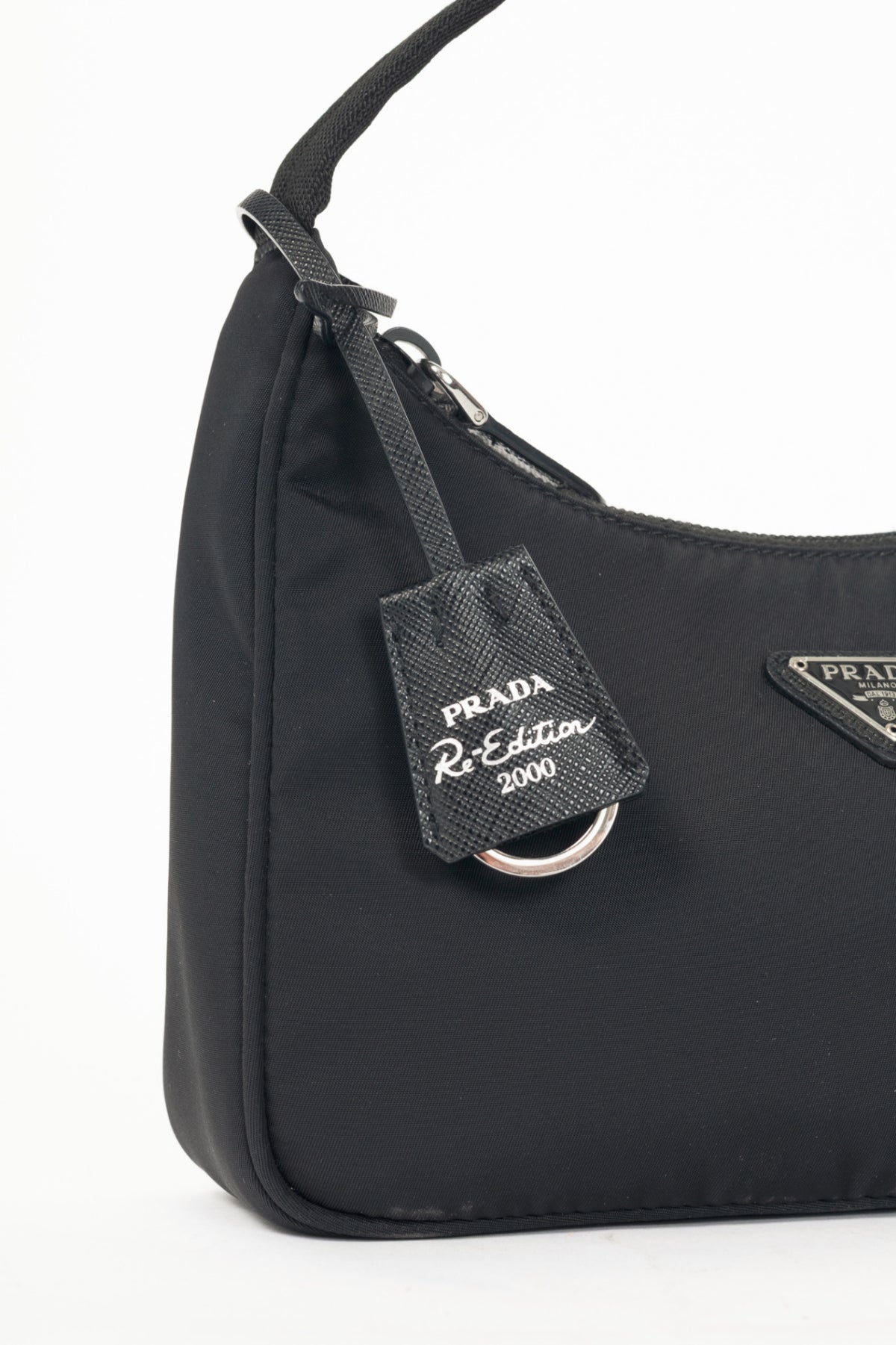 Prada Re-Edition 2000 Nero Tessuto Re-Nylon Mini-Bag