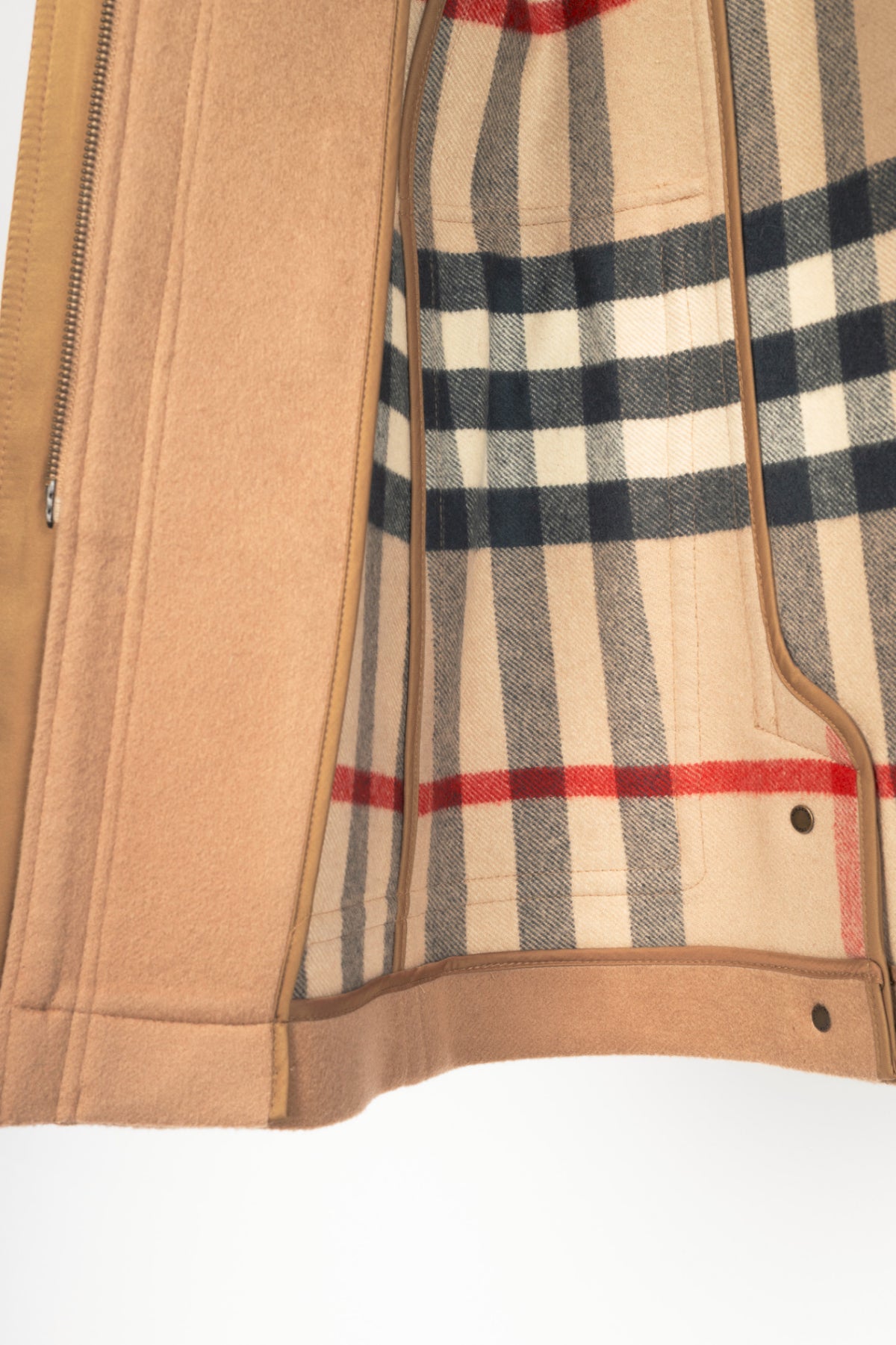 Burberry Brit Finsdale New Camel Wool Toggle Duffle Coat