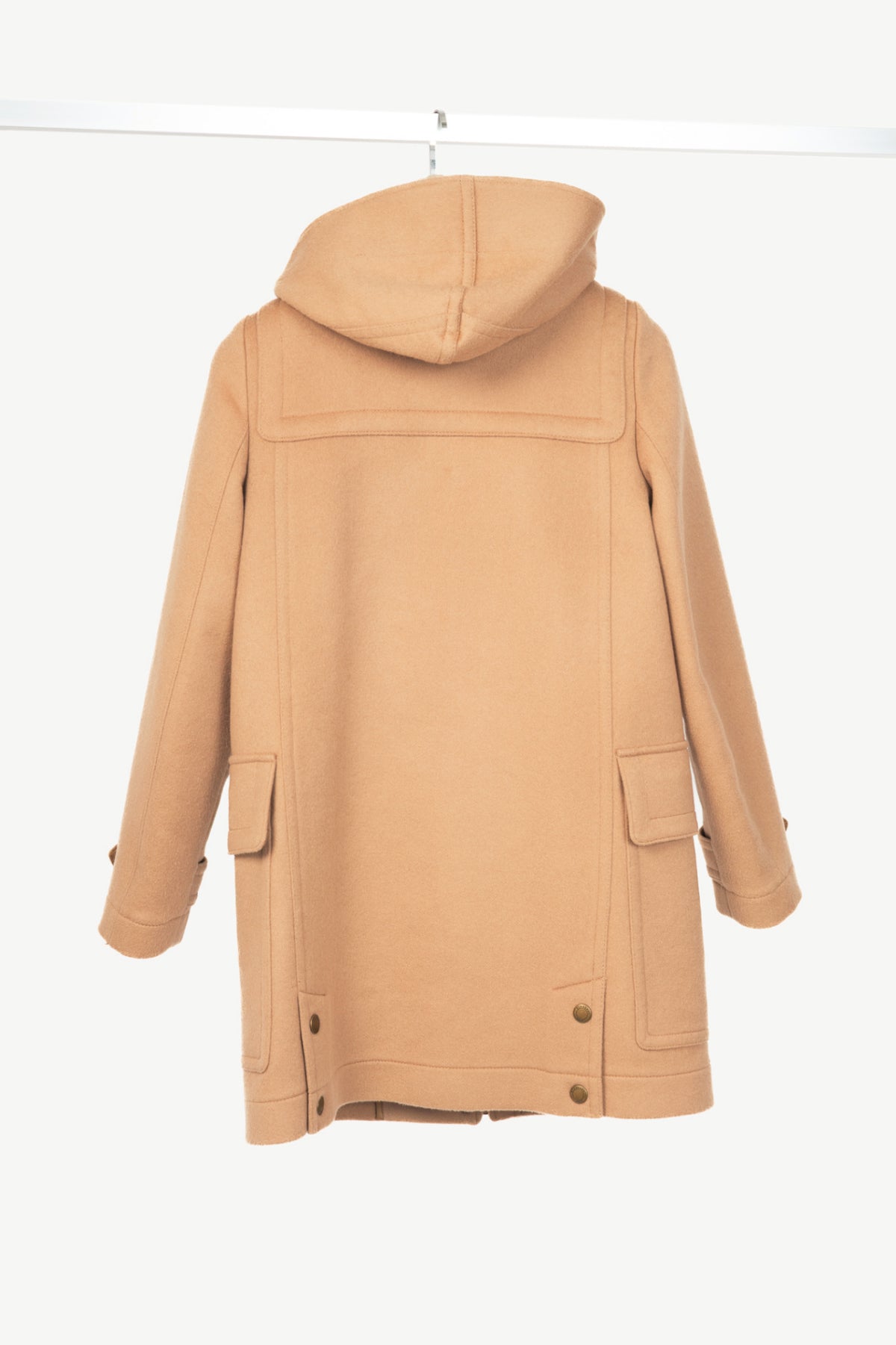 Burberry Brit Finsdale New Camel Wool Toggle Duffle Coat