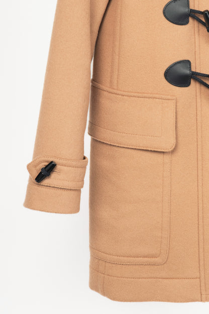 Burberry Brit Finsdale New Camel Wool Toggle Duffle Coat