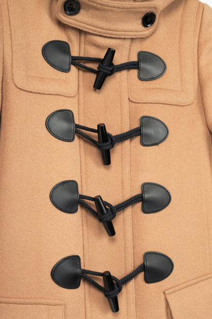 Burberry Brit Finsdale New Camel Wool Toggle Duffle Coat